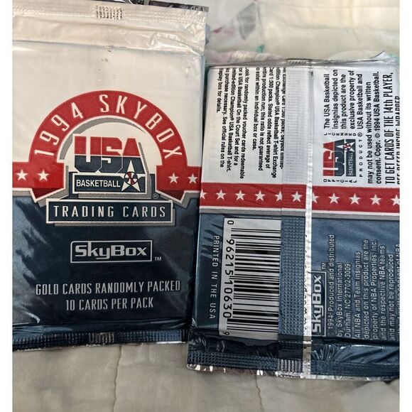 1994 Skybox Team USA Basketball 1pack, Seal - Picture 4 of 4